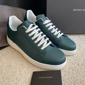 Bottega Veneta Men's Ottanio Leather Lace-Up Sneaker EU 41 / 8.5